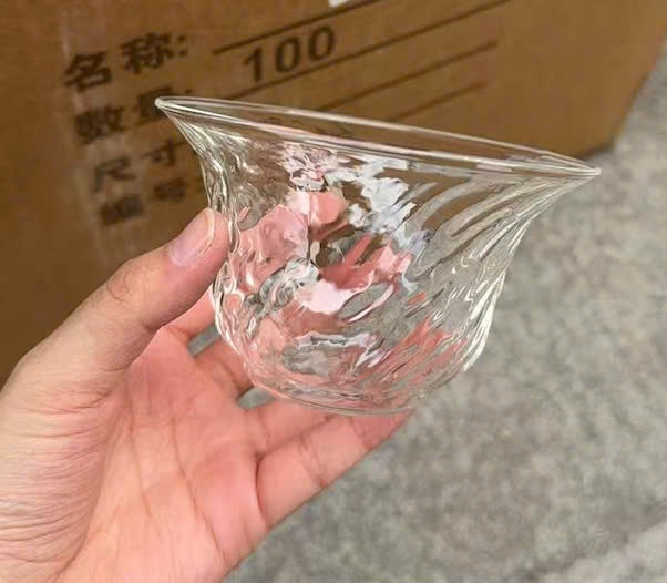 Ly Cocktail Phong Cách Trà Kungfu Sọc Chéo 220ml Mẫu 2026 2