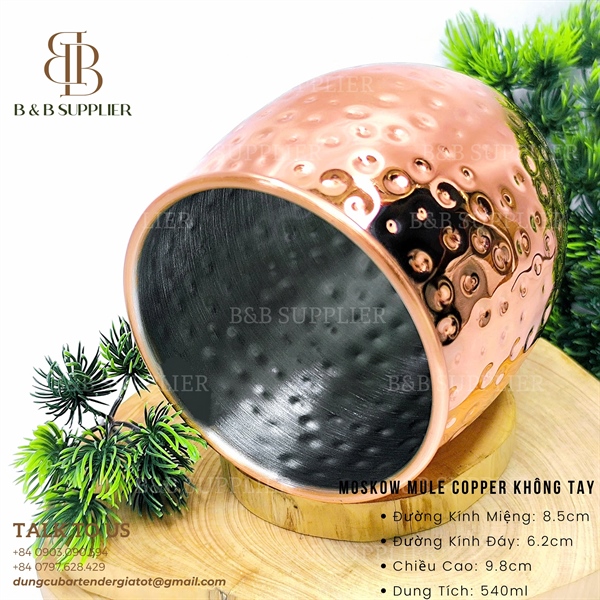 Moskow Mule Copper Không Tay 2