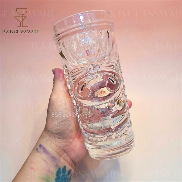 Ly Tiki Thủy Tinh Lion K525 - ảnh 2