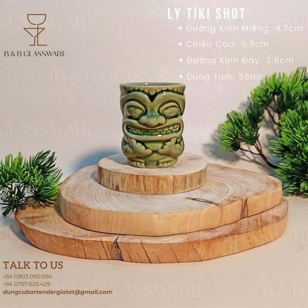 Ly Sứ Tiki Shot 55ml