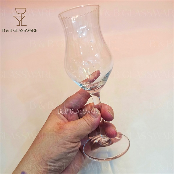 Ly Whisky Tasting Sọc Có Chân 110ml - ảnh 2