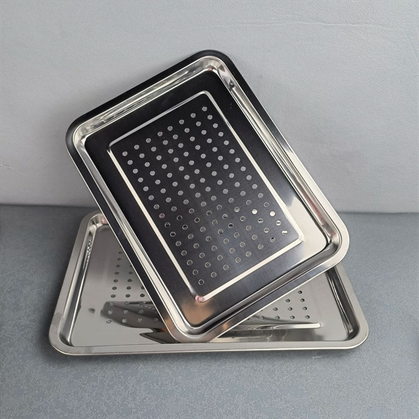 Khay Inox Có Đục Lỗ 2