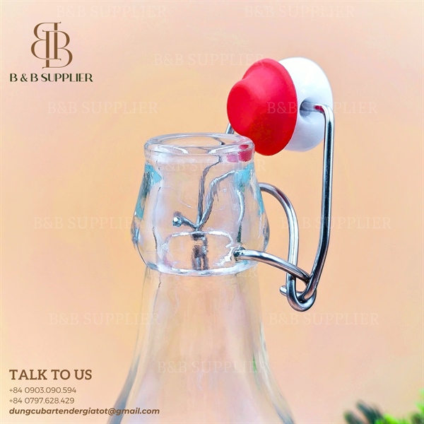 Chai Nắp Gài Thân Tròn B&B 3