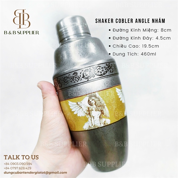 Shaker Cobbler Angel Nhám 460ml 5
