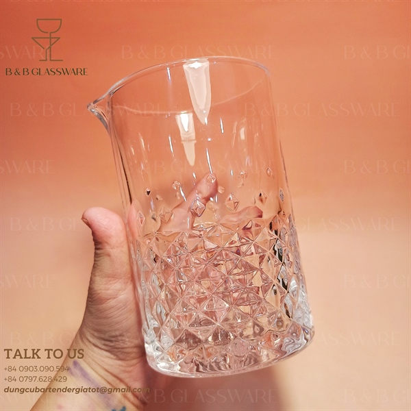 Ly MixIng Glass Kim Cương - ảnh 2