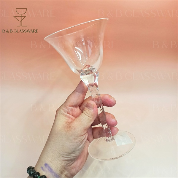 Goblet Martini Chân Xoắn 110ml #11 - ảnh 2