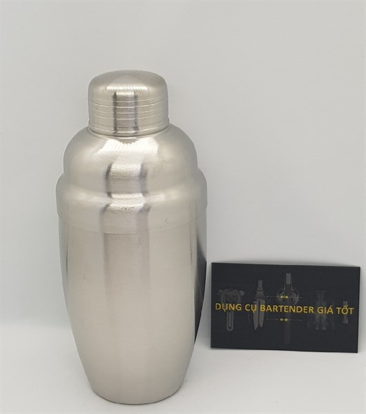 Shaker Stainlesssteel 550ml Nhám