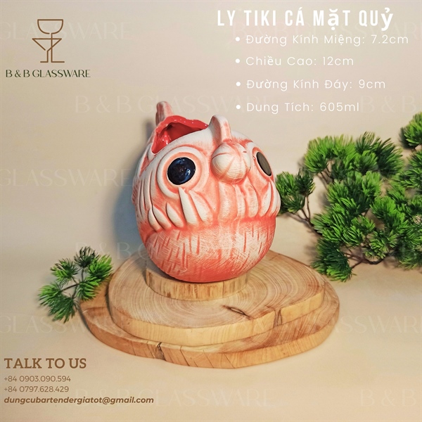 Ly Sứ Tiki Cá Mặt Quỷ - ảnh 2
