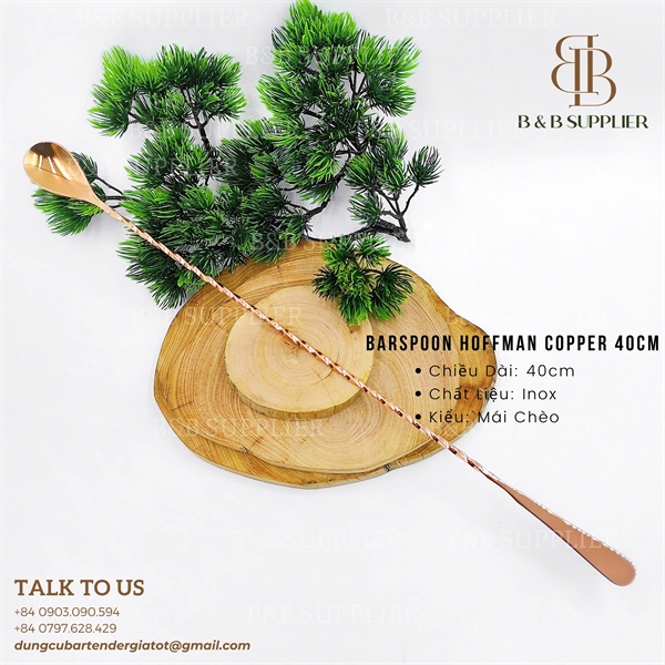 Barspoon Hoffman Copper 40cm