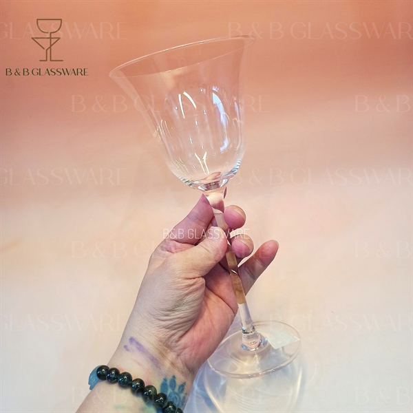 Ly Cocktail Miệng Hoa Hồng 260ml Cao 22.5cm - ảnh 2