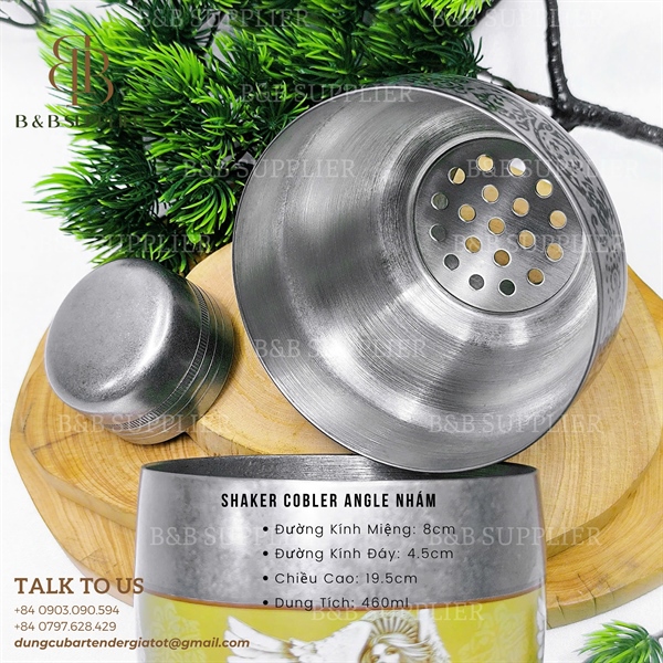 Shaker Cobbler Angel Nhám 460ml 4