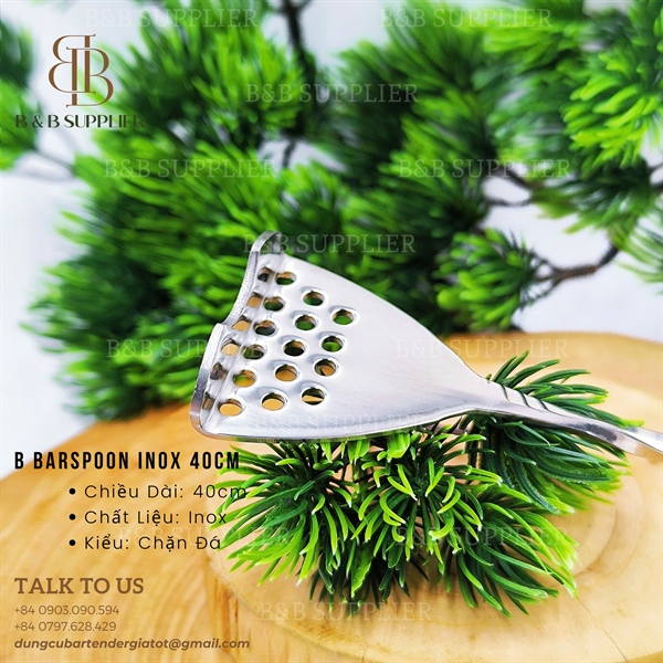 B Barspoon Inox 40cm - ảnh 2