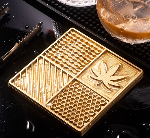 Tấm Khắc Logo Lên Đá 10x10 (Ice Stamp)