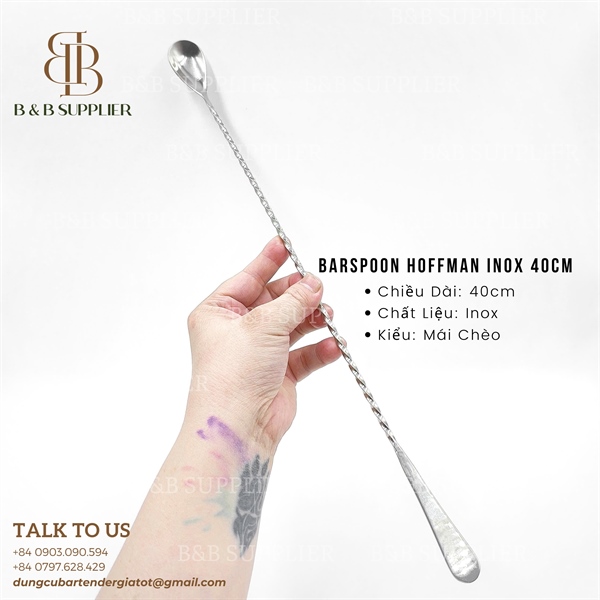 Barspoon Hoffman Inox 40cm 3