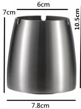 Gạt Tàn Chống Khói Cao 7 X 6cm