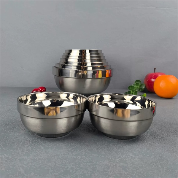 Tô Chén Inox 201 Gia Dụng Quán Ăn - ảnh 2