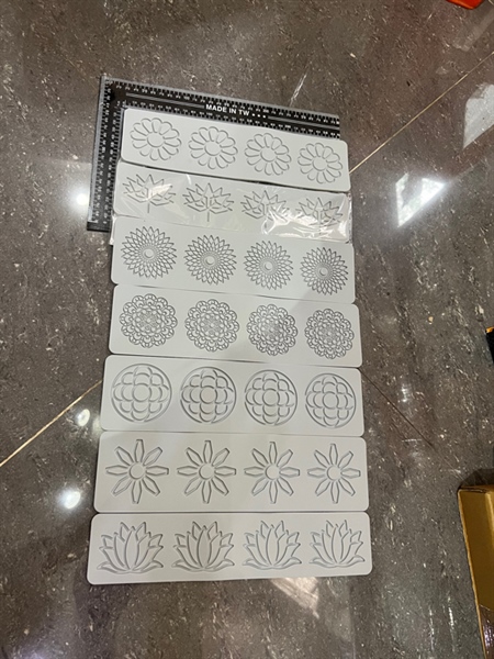 Khuôn Silicon Trang Trí Hình Hoa