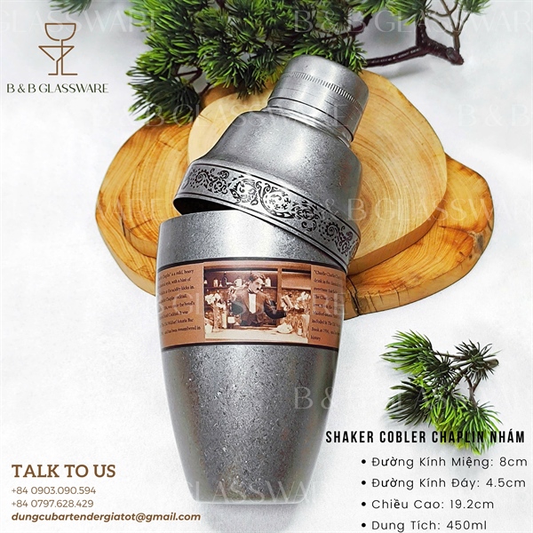 Shaker Cobbler Chaplin Nhám - ảnh 2