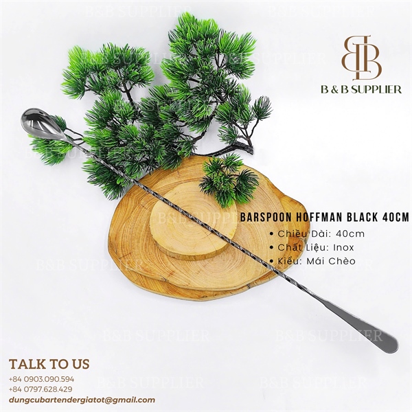 Barspoon Hoffman Black 40cm