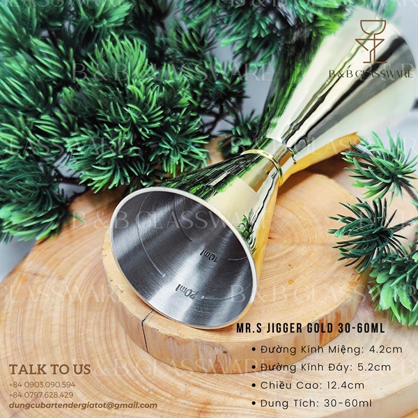 Mr.s Jigger Gold 30-60ml - ảnh 2