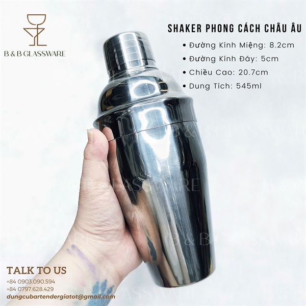 Shaker Phong Cách Châu Âu 5