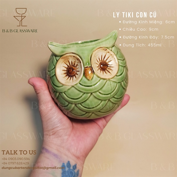 Ly Sứ Tiki Con Cú - ảnh 2