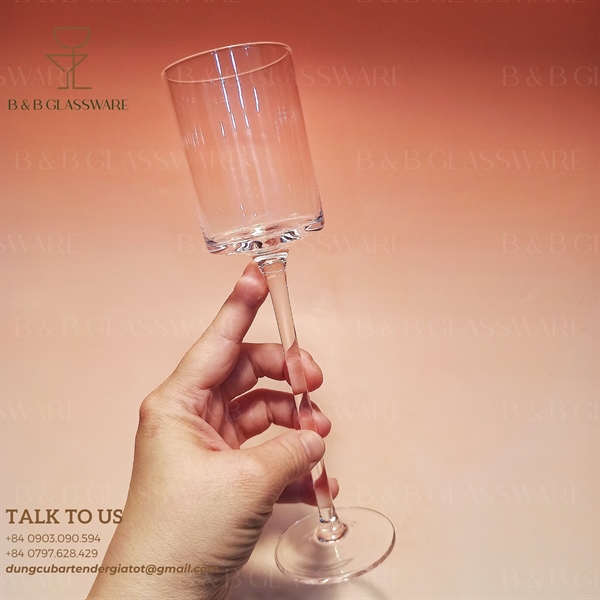 Ly Champagne Flute Vuông 130ml #3 - ảnh 2