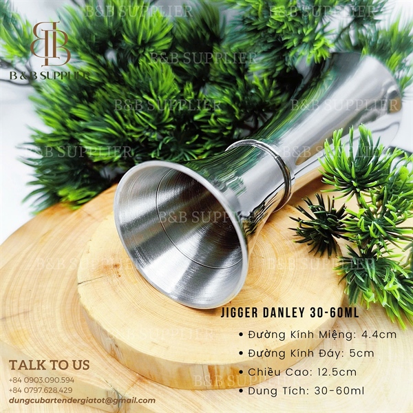 Jigger Danley 30-60ml - ảnh 2
