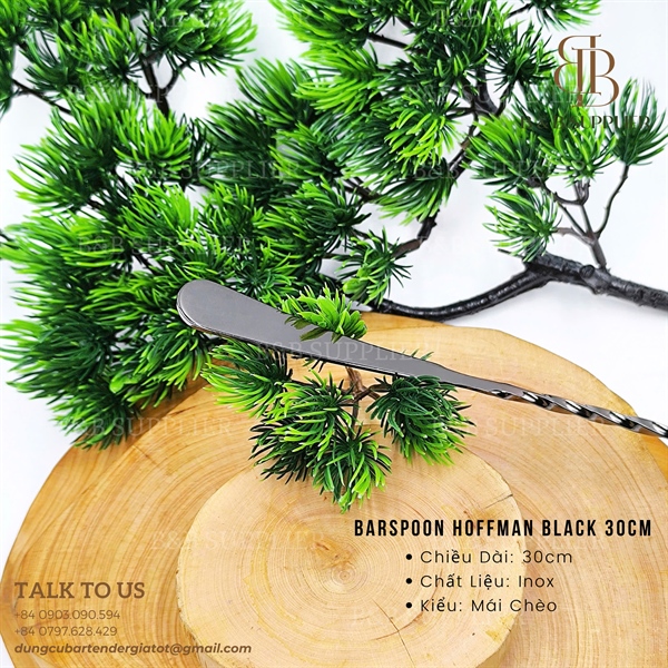 Barspoon Hoffman Black 30cm - ảnh 2