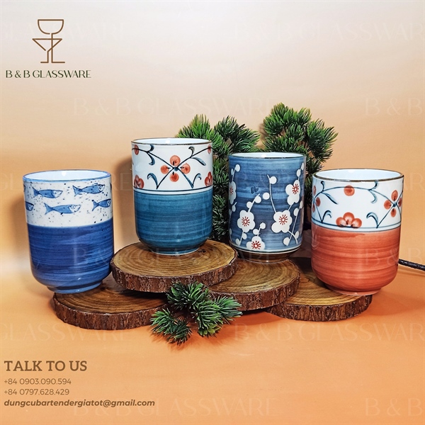 Ly Sứ Dáng Trụ - Mẫu C 4