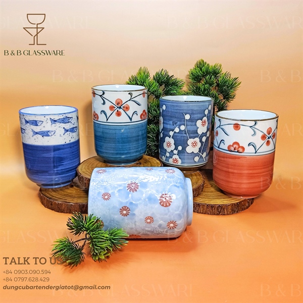 Ly Sứ Dáng Trụ - Mẫu B 3