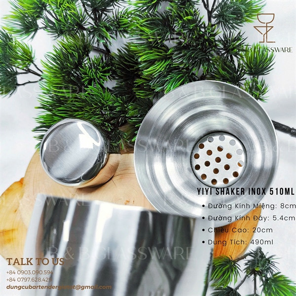 Yiyi Shaker Inox 510ml 4